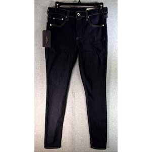 Rag & Bone Cate Skinny Jeans Womens 27 Blue Denim Stretch Rinse Wash 5-Pockets